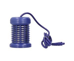 Generic Tableau de Détox Détachable à Tête Ionique D'hydrothérapie pour Bain de Pieds Spa avec Matériau en Acier Inoxydable 9.5 Cm X 7 Cm (Yubencao bleu double trou-amovible et lavable)