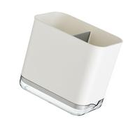 Generic Tableau de Vidange des Baguettes, Coultrey Raindeur Caddy Compact Compartiment oraganisé Solidy Ustensile Cutlery Dentoir Doudable Détachable pour la Cuisine (WHITE)