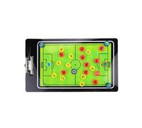 Generic Tableau Magnétique Tactique de Ballon de Football, Outil Pédagogique Portable à Magnétisme Puissant pour le Coaching, les Cours D'éducation Physique à L'école, la Formation D'équipe