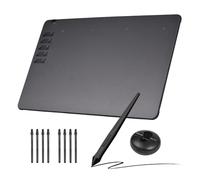 Generic Tablette à Stylet 16384 Niveaux de Pression Stylet sans Batterie Tablette de Dessin Graphique avec 10 Touches de Raccourci pour Les Artistes OTG 9,8 "x 6,1" (2)