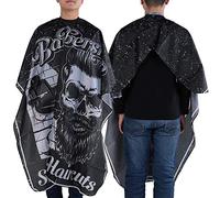 Generic Tablier de Coiffure Imperméable pour Salon de Coiffure, Cape de Barbier, Robe de Coupe pour Permanente de Couleur de Cheveux, en Nylon, présenté Sous Forme D'images, 1 Pièce, Salon de/usage