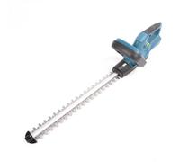 Generic Taille-haie sans Fil 18 V 500 W 480 Mm, Taille-haie Portatif, électrique avec Double Protection, Couvercle de Protection, Poignée Ergonomique et Lames à Double Action, Idéal pour