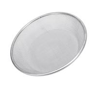 Generic Tamis de Sol de Sable de Jardinage en Acier Inoxydable Durable pour Un Compostage Efficace avec des de 30 Cm de Diamètre Supérieur (Trou de 2 mm / 0,08 Pouces)