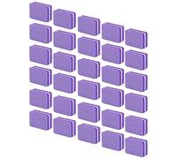 Generic Tampon à Ongles Portable 30 Pièces Bloc de Ponçage des Ongles Bloc de Polissage des Professionnel pour Manucure Pédicure, adapté aux Faux en Gel UV Acrylique Naturel (PURPLE)