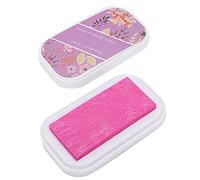 Generic Tampon Encreur Flash Moon-White Grand Tampon En Caoutchouc Artisanat Bricolage Encreur pour Carton/Papier Kraft/Papier Photo/Cuir, Flash Jaune, 9,5 X 5, X 2 Cm (#1)