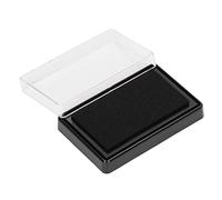 Generic Tampon Encreur pour Empreintes de Mains et de Pieds de bébé, sans Acide, Sûr, Facile à Nettoyer, pour Nouveau-nés, PVC 3,7 X 2,6 X 0,9 Pouces (Encre noire)