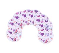 Generic Tampons d'allaitement Réutilisables, Coussinets Allaités Lavables à 3 Couches 8 Pc pour Fuir le Lait (G77)