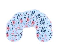 Generic Tampons d'allaitement Réutilisables, Coussinets Allaités Lavables à 3 Couches 8 Pc pour Fuir le Lait (G64)