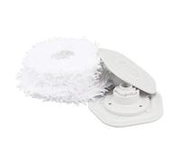Generic Tampons de Vadrouille de Remplacement pour Aspirateur Bot W10 Pro, Paquet de 6 Chiffons de Nettoyage Essentiels avec 2 Supports Durables