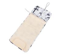 Generic Tapis à Langer Portable Facile à Utiliser, Tapis en Nylon Imperméable pour Voyage à la Maison, Kit à Langer pour bébé (Feuilles mortes beiges)