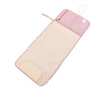 Generic Tapis à Langer Portable Facile à Utiliser, Tapis en Nylon Imperméable pour Voyage à la Maison, Kit à Langer pour bébé (pois roses)