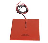 Generic Tapis Chauffant en Silicone 200W 200x200mm, Application Flexible et Chauffage Rapide pour les Utilisateurs D'imprimante 3D Ender 5 (DC24V)
