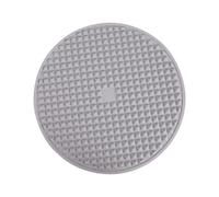 Generic Tapis D'acupression Pliable En Silicone pour Massage Debout, Idéal pour Le Salon Ou Le Jardin, Gris