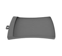 Generic Tapis d'alimentation en Silicone pour Animaux de Compagnie, Petit Napperon Pliable Gris pour Bol de Chien et Chat pour Un Nettoyage Facile et Un Repas sans Dégâts