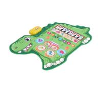 Generic Tapis de Danse de Tambour de Jazz pour bébé, Tapis de Jeu Interactif pour L'éducation Précoce, Jouet Musical, pour Ramper et aux Enfants, Fibre ABS/Polyester