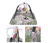 Generic Tapis de Jeu de Gymnastique pour bébé, Enceinte de Gymnastique pour Enfants avec de Multiples Fonctions pour Ramper, Divertir et Apprendre, Matériau Doux et Confortable