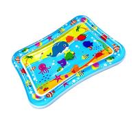 Generic Tapis de Jeu D'eau pour bébé, Tapis de Temps sur le Ventre pour le Développement Sensoriel, avec des Motifs Marins Vibrants pour le Temps de Jeu de bébé, 1 Pièce (Baleine)