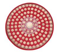 Generic Tapis de Massage Des Pieds Tapis Acupression Bois Housse Massage Outil Portable Ergonomique Antidérapant pour Adultes Enfants Chambre Salon Domicile, Rouge