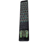 Generic Tapis de Massage des Pieds Walk Stone, Coussin de Massage Léger et Facile à Ranger 170x35cm pour les Voyages et un Usage Quotidien