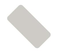 Generic Tapis de Pédale en Caoutchouc pour Machine à Coudre, Antidérapant, Réduction du Bruit, pour Courtepointe, Couture, 9,1 X 7,5 Pouces (WHITE)