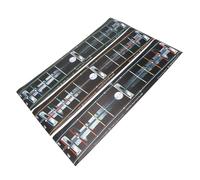 Generic Tapis de Piste D'alignement de Mise en Place, 3 Pièces, pour Optimiser Les Compétences et la Technique de Mise en Place, pour Les Niveaux de Compétence, Intérieur et Extérieur