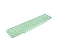Generic Tapis D'égouttage En Silicone pour Robinet D'évier de Cuisine, Séchage Rapide, Bac Anti-gouttes Réutilisable, Vert Clair