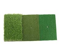 Generic Tapis D'entraînement de Durable pour L'entraînement au Swing/Putting/Chipping/Lancement, Gazon Artificiel Réaliste, 11,8 X 23,6 Pouces, adapté à la Pratique à la Maison/intérieur/extérieur
