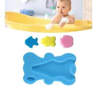 Generic Tapis d'éponge pour bébé, Baby Sponge Sponge Cushion Test pour Salle de Bain pour Salle de Bain (BLUE)