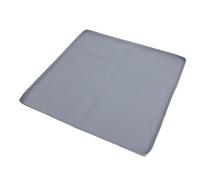 Generic Tapis en Silicone Antidérapant pour Mini Réfrigérateur avec Résilience aux Températures Extrêmes pour Machines à Laver 50 X 50 X 1,5 Cm (BLACK) (BLACK) (GREY)