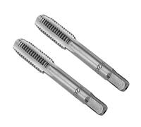 Generic Taraud à Filetage M12x1,75 2 Pièces en Acier Rapide à Flûtes Droites Outil de Filetage Taraud à Main pour Métal, Fer, Cuivre, Acier allié, Inoxydable (M12*1.75)