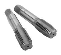 Generic Taraud à Filetage M12x1,75 2 Pièces en Acier Rapide à Flûtes Droites Outil de Filetage Taraud à Main pour Métal, Fer, Cuivre, Acier allié, Inoxydable (M20*2.5)