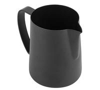 Generic Tasse à café en Acier Inoxydable 304, Pichet à Lait élégant Noir Mat pour la Maison et le café, 10.1oz (Cygne 600ml)