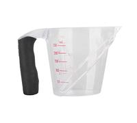 Generic Tasse à Mesurer Coudée, Tasse en Plastique Durable pour Boire du Liquide à Mesurer 250ml, Conception à Prise Facile