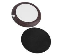 Generic Tasse de café USB, Bois de Noyer et Métal, 5V USB, pour la Plupart des Tasses en Acier Inoxydable, Bouteille d'alimentation, en Céramique, de café en Verre de de Chauffe (Grain de noyer