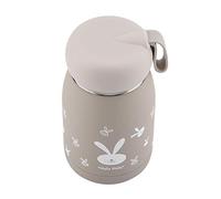 Generic Tasse en Acier Inoxydable, Design Lapin élégant, Tasse pour Voyage Pique-nique, Bouteille D'eau Portable Anti-fuite 1 Pièce (BROWN)