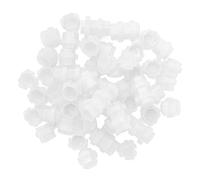 Generic Tatouage Tatouage Tatouos Pigment Tasses, de 200 Morceaux de en Nid d'abeille de 200 Morceaux de éviter les éclaboussures pour le Magasin de (Blanc transparent)