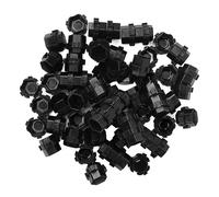 Generic Tatouage Tatouage Tatouos Pigment Tasses, de 200 Morceaux de en Nid d'abeille de 200 Morceaux de éviter les éclaboussures pour le Magasin de (BLACK)