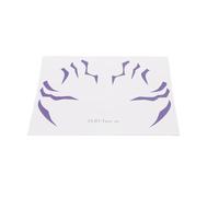 Generic Tatouages temporaires à Transfert D'eau KPop Résistants à la Transpiration, Autocollants de Cosplay Vibrants pour événements Musicaux, Autocollants Artistiques Durables (ZLBT Violet