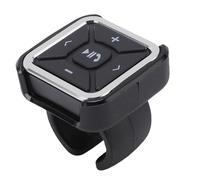 Generic Télécommande Bluetooth 5.0 Media BTN, Contrôleur de Musique au Volant sans Fil Portable, Télécommande de Voiture Multifonctionnelle pour Voiture, Vélo, Moto