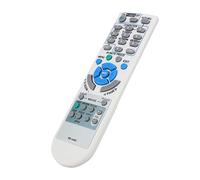 Generic Télécommande de Projecteur Universelle Longue Distance Multifonctionnelle pour avec Prise Confortable, Gros Boutons, Opération Facile pour Un Usage Domestique, Alimentée par 2 Piles AAA