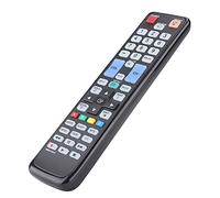 Generic Télécommande de Remplacement -01041A pour TV, Grand Bouton, Transmission Longue Distance, Plastique ABS Noir
