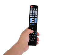 Generic Télécommande de Remplacement Belle Confortable Facile à Utiliser pour AKB73615303 Transmission Longue de Haute qualité Applicable aux Téléviseurs Intelligents Matériau ABS Taille 23,4 * 5