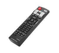 Generic Télécommande de Remplacement pour Système HiFi, Facile à Utiliser, Aucune Programmation Nécessaire, Matériau Durable pour Les Amateurs D' Domestique - Noir, 1 Paquet