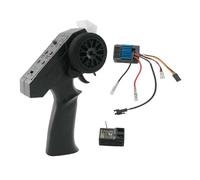 Generic Télécommande pour Voiture RC + Variateur 50A + Récepteur - Pièces Détachées Professionnelles pour Voiture RC (2 Unités)