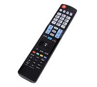 Generic Télécommande Universelle de Remplacement pour AKB73615306, Contrôleur TV Efficace pour HDTV LED, Aucune Configuration Nécessaire, pour Les Utilisateurs