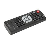 Generic Télécommande Universelle de Remplacement pour Système Bluetooth, Opération Simple, Touches Sensibles pour Le Divertissement à Domicile, Matériau ABS Noir