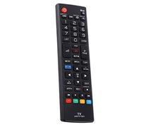 Generic Télécommande Universelle Noire de Haute qualité pour, Prise en Main Facile et Performances Stables, Aucune Programmation Requise, Télécommande