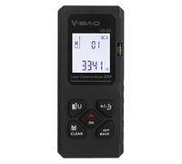 Generic Télémètre portable 60 m Règle électronique numérique Outil de mesure (Noir)