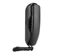 Generic Téléphone à Cadran intégré Téléphone Mural de Fonction, Suspendu au Bruit, Muraux, pour la Maison pour la Maison (Black)