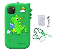 Generic Téléphone coloré pour Enfants, écran Tactile de 2.8 Pouces, Lecteur MP3/MP4, avec Jeux éducatifs, Appareil Photo, Musique, Mémoire de 32 Go, Excellent Cadeau pour Les Enfants (Green)
